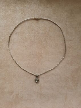Pendant Necklace with Rose Charm